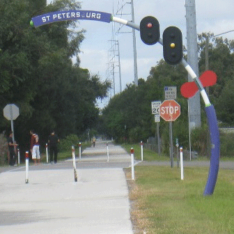 Railroad Signage | The Pinellas Trail